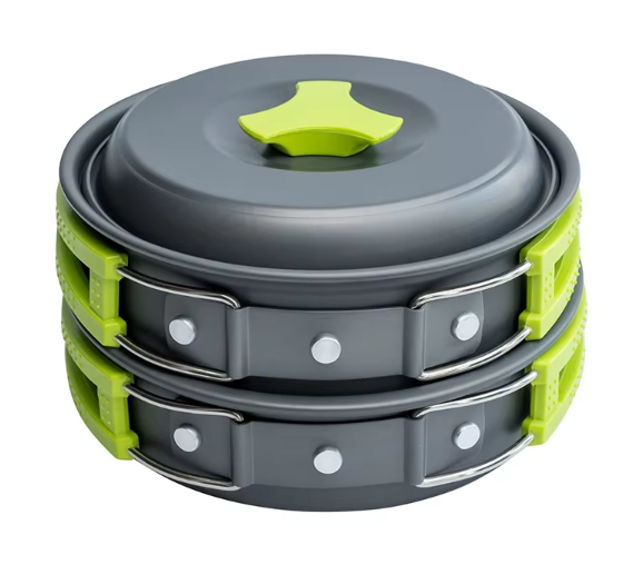CAMPKIT- סט בישול נייד ועמיד עם תיק גב