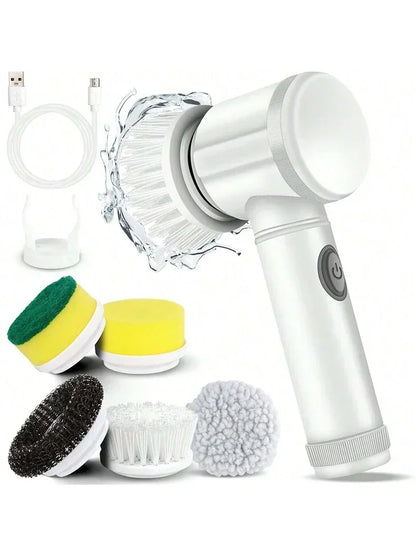 Electric brush for general cleaning 6 heads