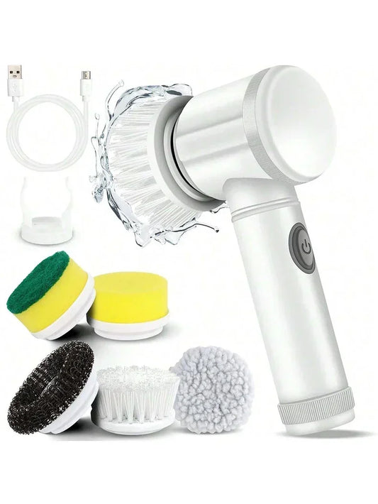 Electric brush for general cleaning 6 heads
