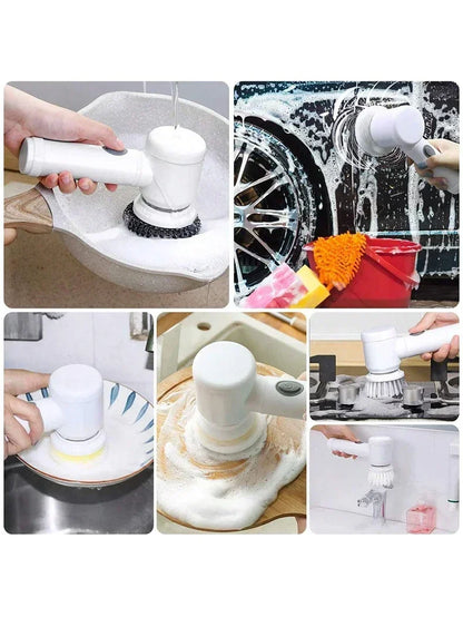 Electric brush for general cleaning 6 heads